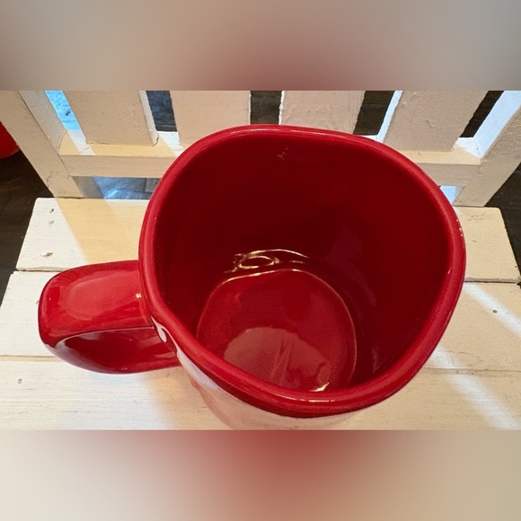 Rae Dunn Red Mug - Candy Canes & Syrup - Picture 3 of 3